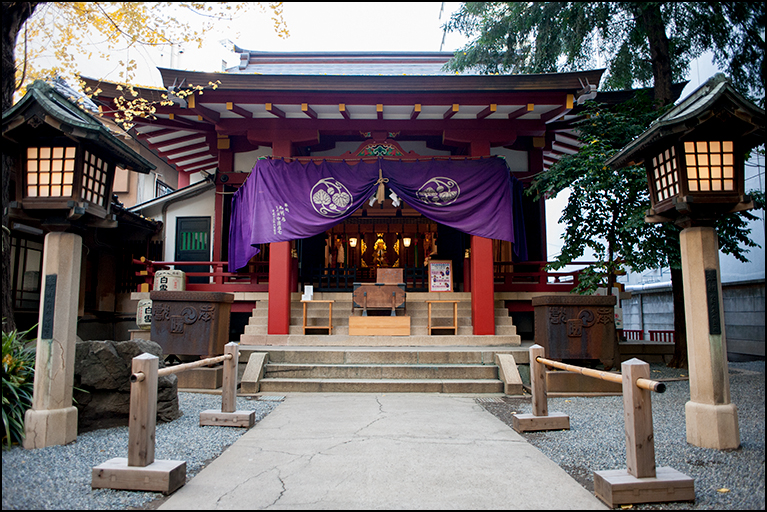 日本橋 摂社 日枝神社 山王御旅所