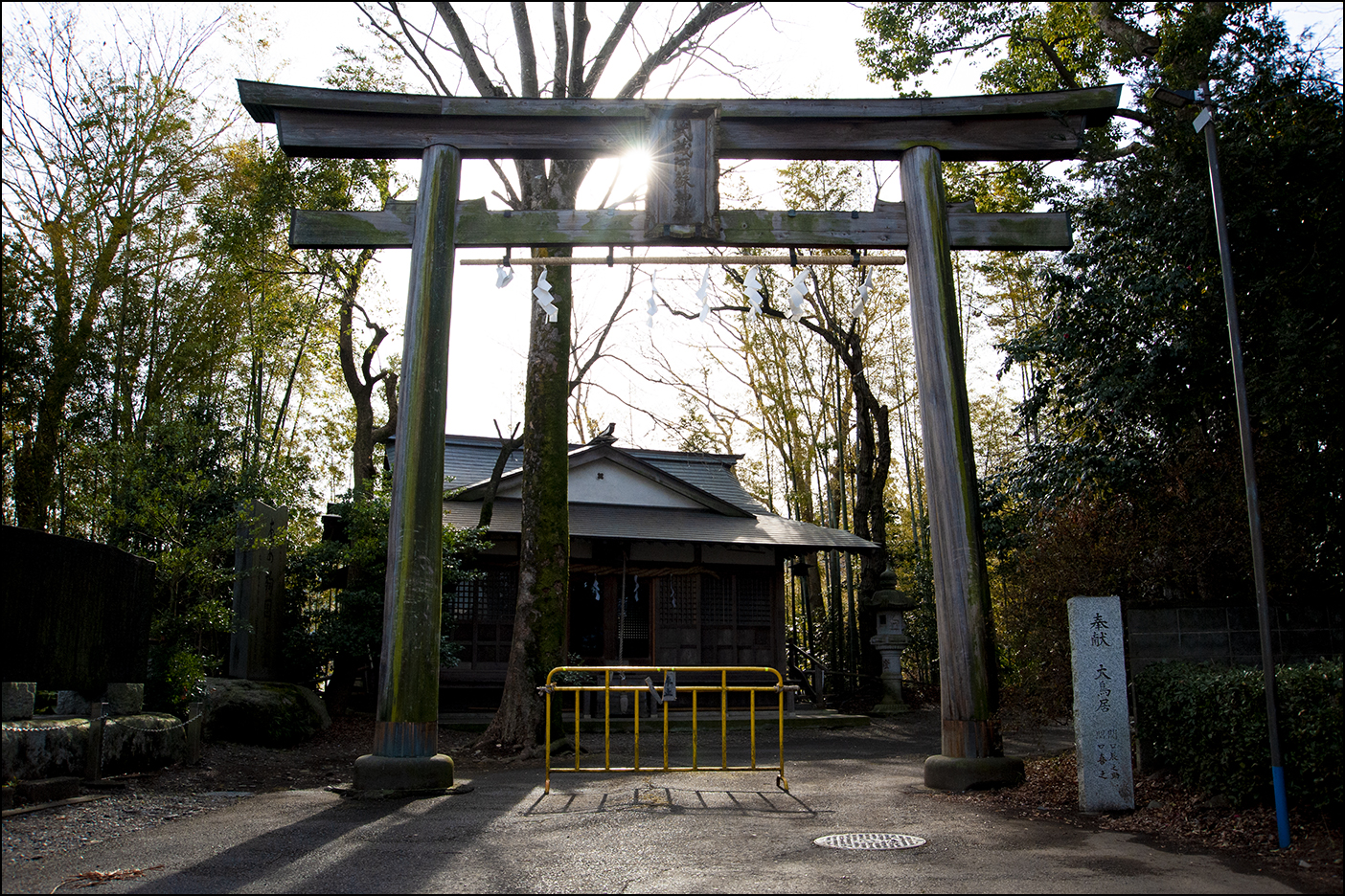 東参道の鳥居