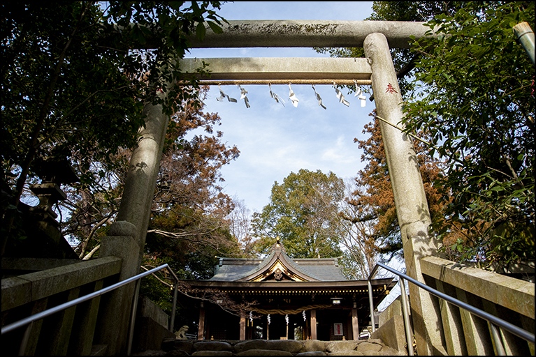 南参道の三の鳥居