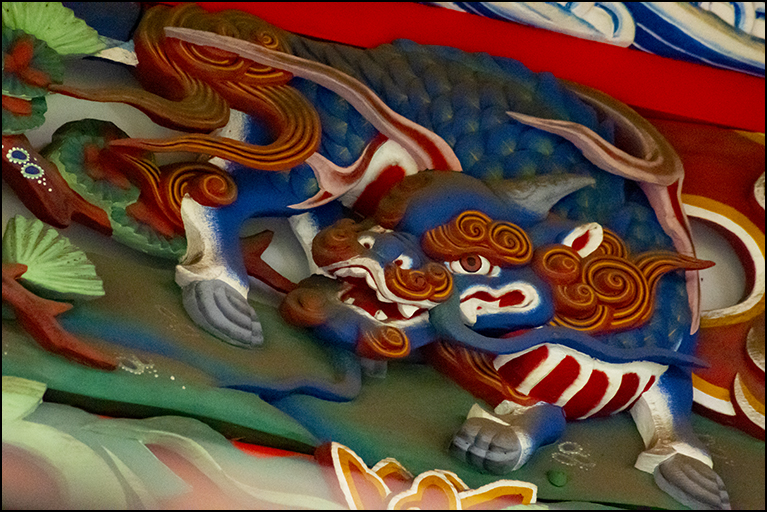 本殿北側彫刻