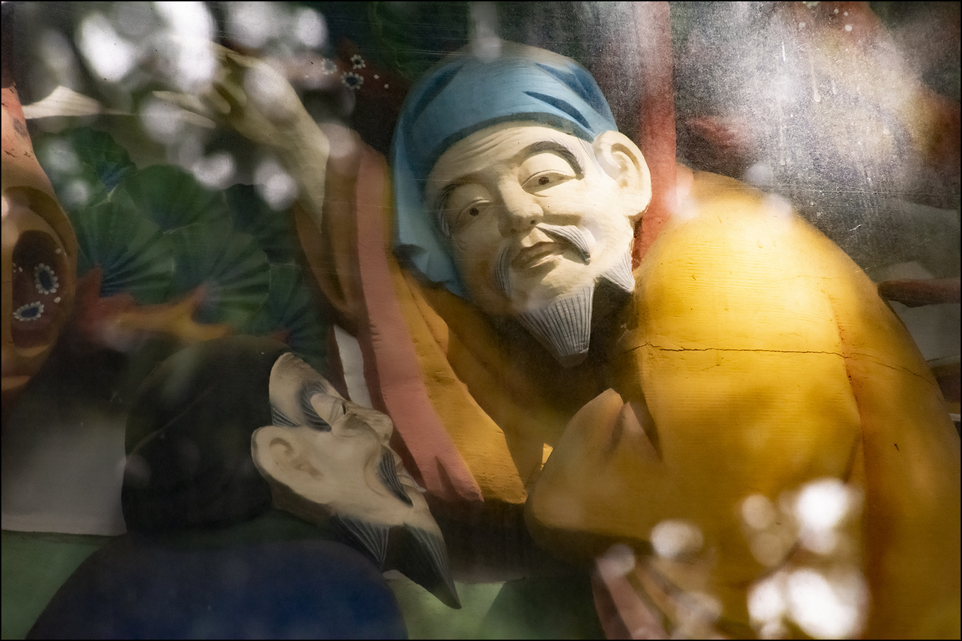 本殿彫刻「九賢人」