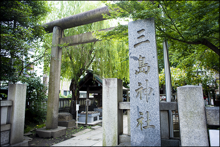 社号碑に鳥居