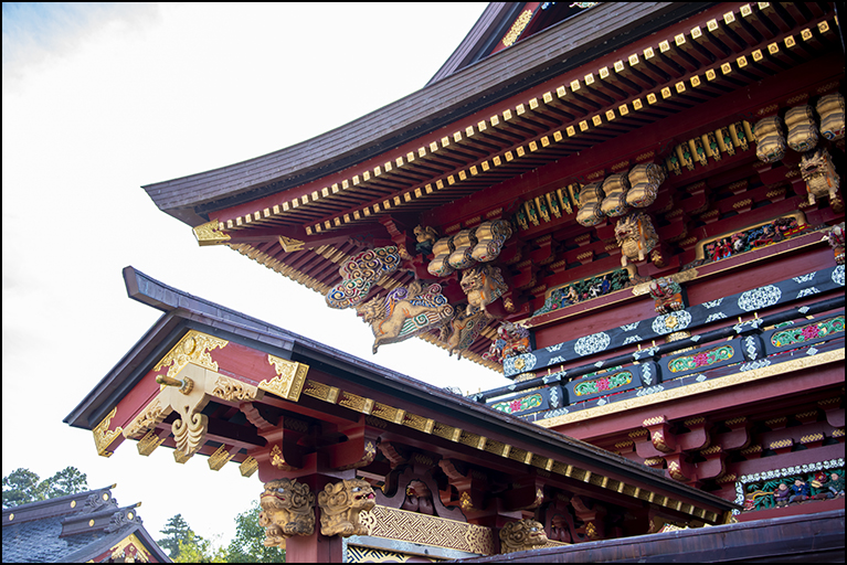 透塀に麒麟門