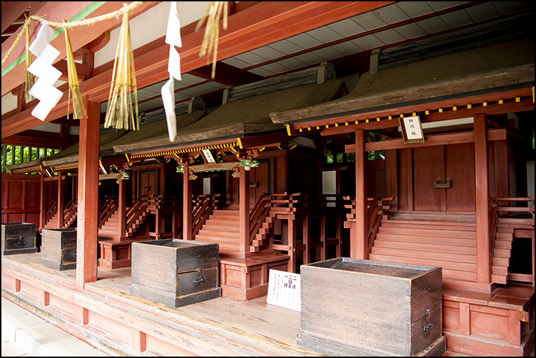 神明社・八幡社・住吉社・稲荷社