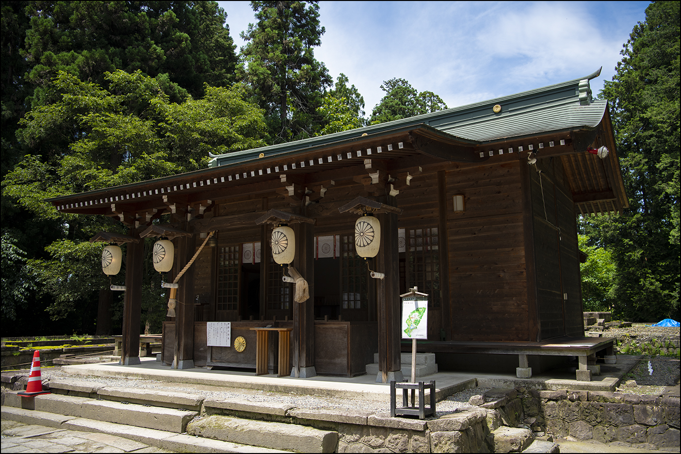 仮拝殿