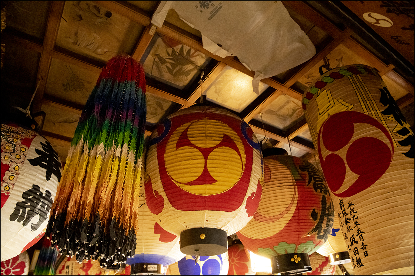 拝殿天井