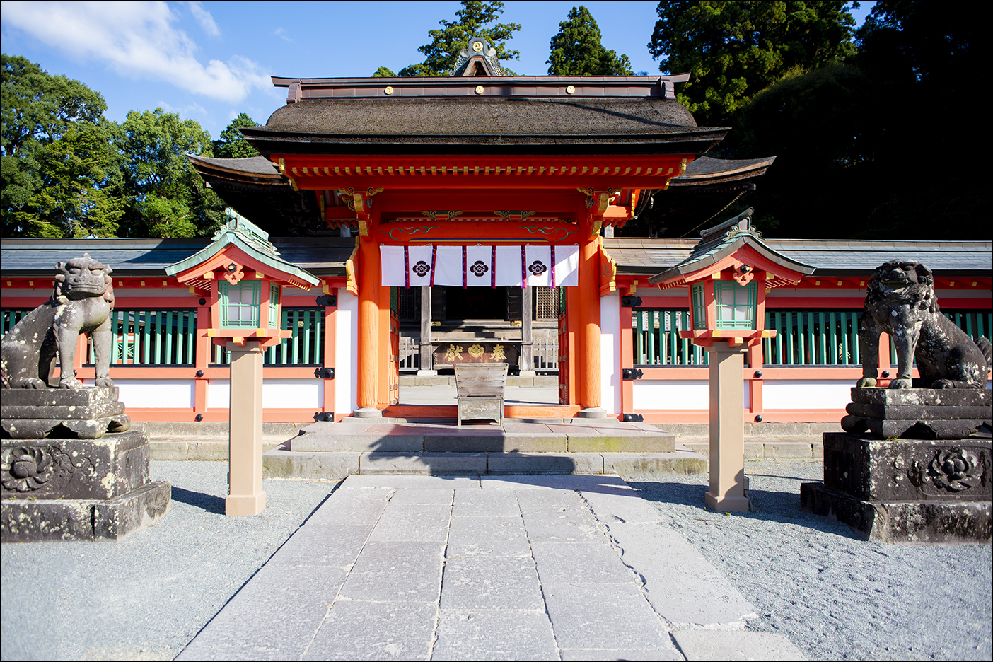 中門に透塀
